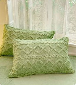 Luxury Velvet Fleece Bedding Set – Ultra Soft, Warm & Cozy